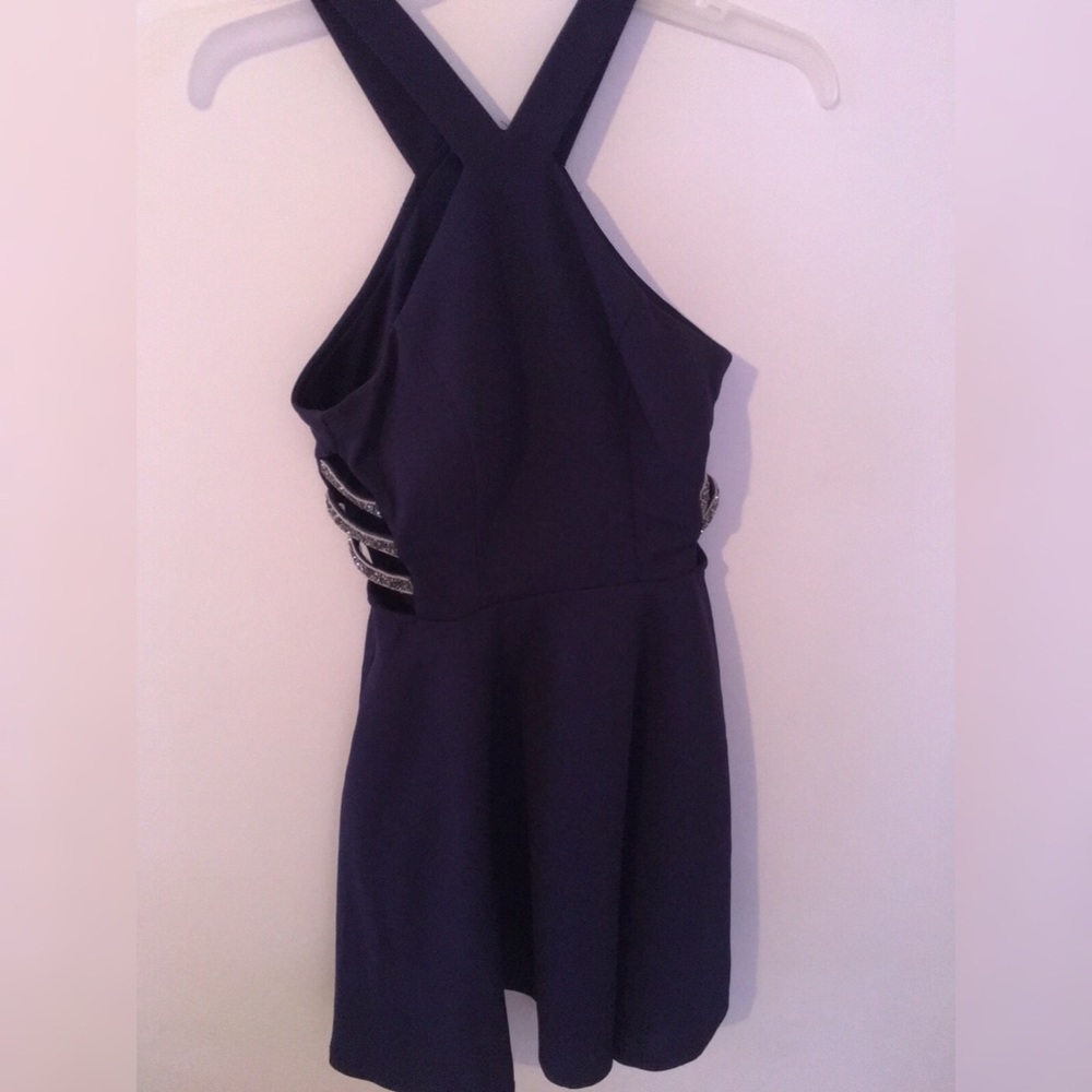 Navy blue formal dress